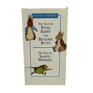 Beatrix Potter Peter Rabbit & Friends 1992 VHS The Tale Of Samuel Whiskers Good